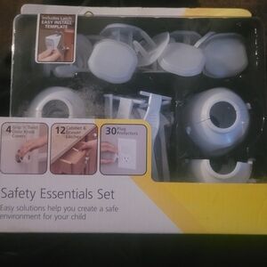 Safety Essentials Set with White Covers